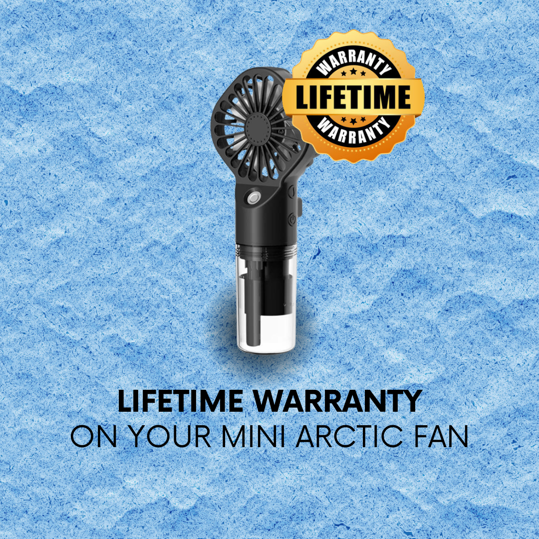 Mini Arctic Fan Lifetime Warranty